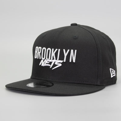 New Era Script Team 9Fifty B Nets black - Shop-Tetuan