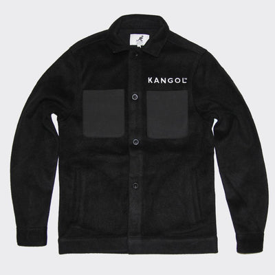 Kangol Greenwich overshirt jacket black