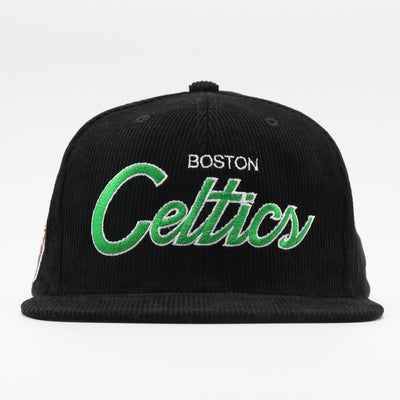 Mitchell & Ness NBA Cord Script snapback HWC B Celtics black - Shop-Tetuan