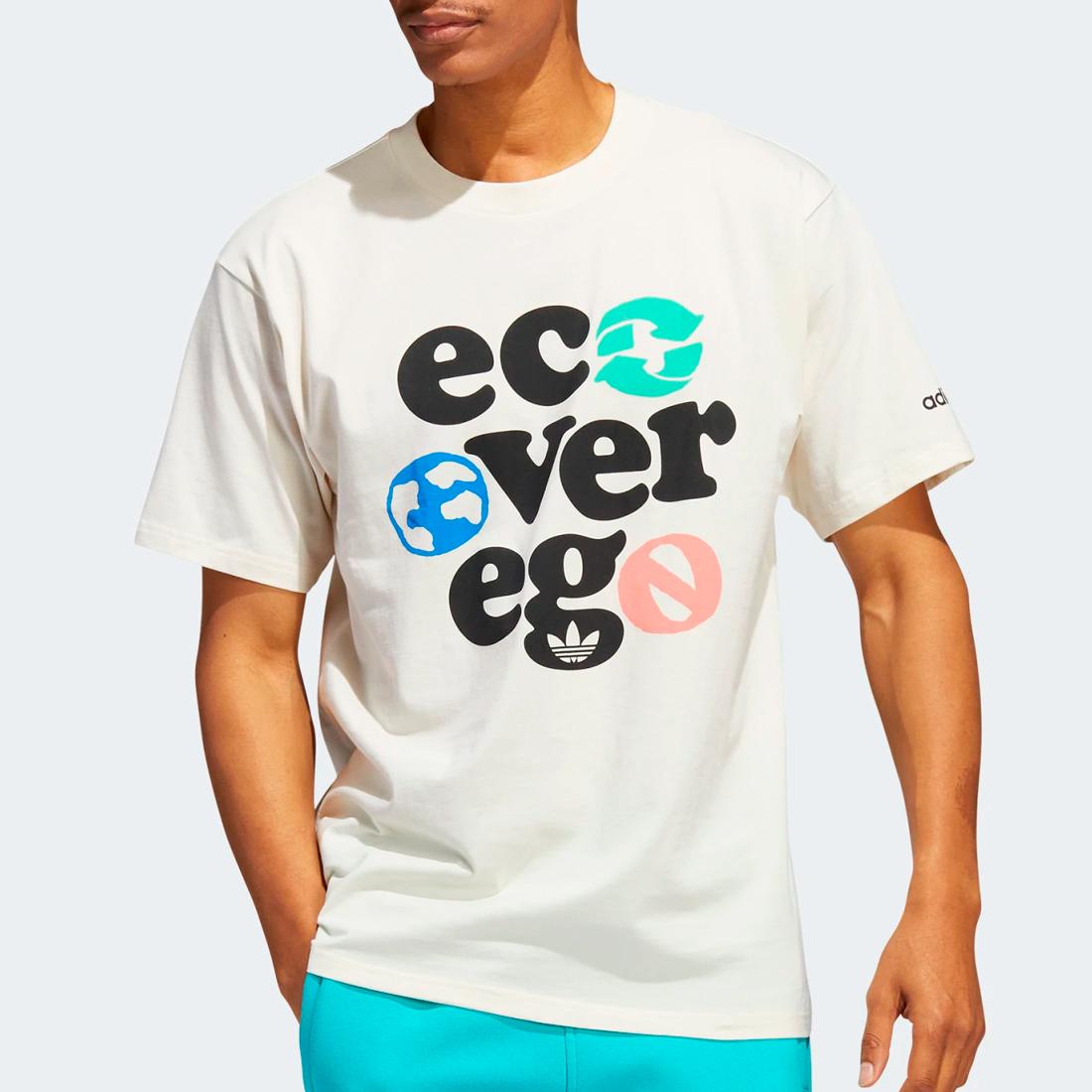 Adidas Eco Over Ego tee nondye/multco