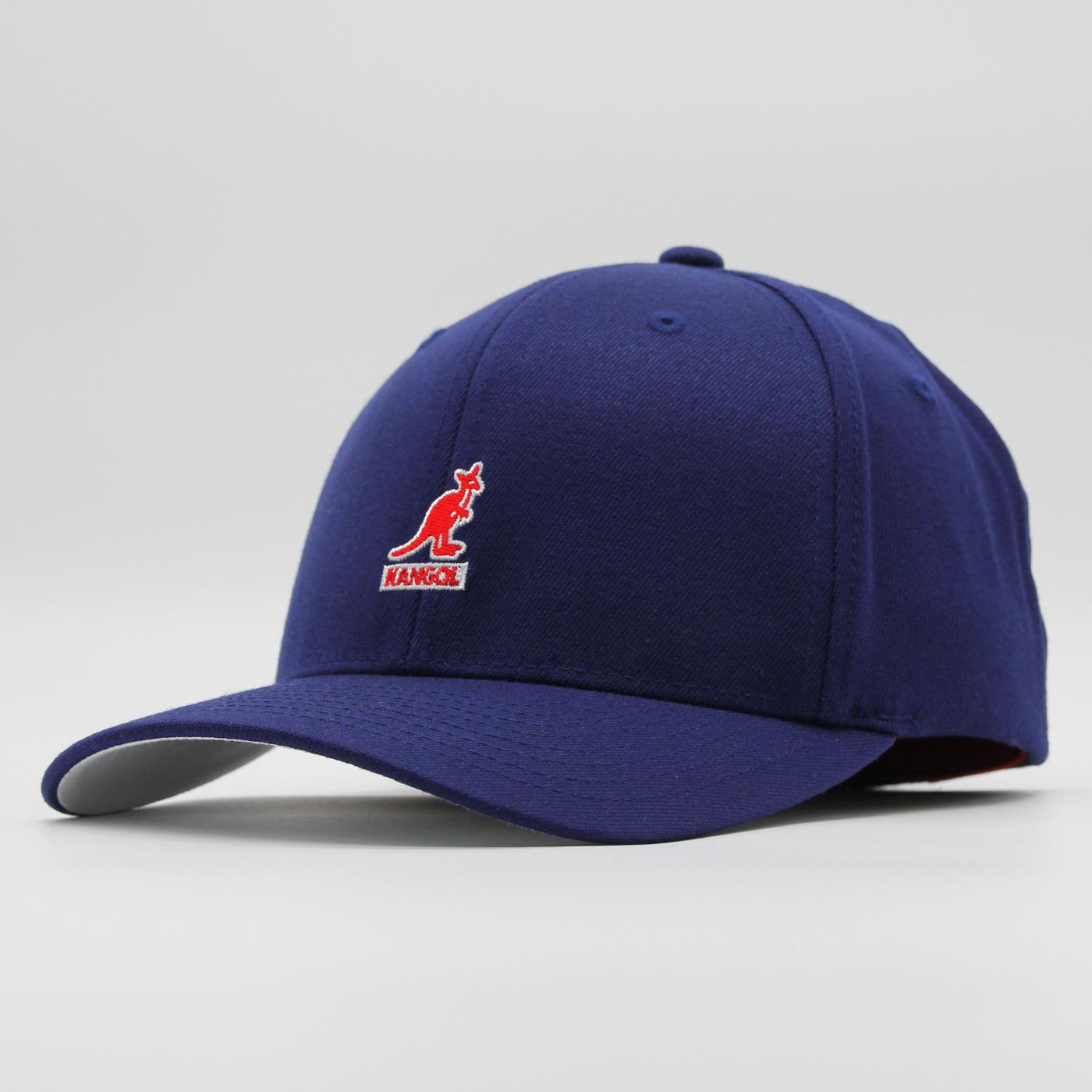 Kangol Wool Flexfit Baseball cap paris blue - Shop-Tetuan