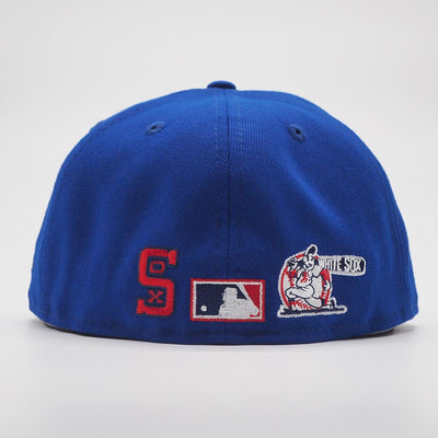 New Era Team Colour Split 59Fifty C White Sox blue/red - Shop-Tetuan