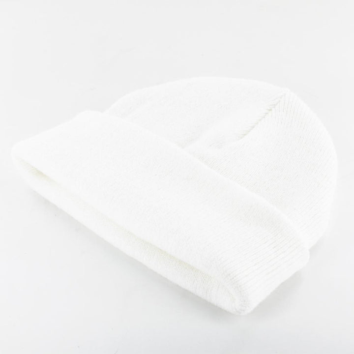 Yupoong heavyweight beanie white - Shop-Tetuan