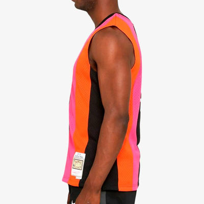 Mitchell & Ness NBA Swingman Jersey M Heat 05 black/pink - Shop-Tetuan