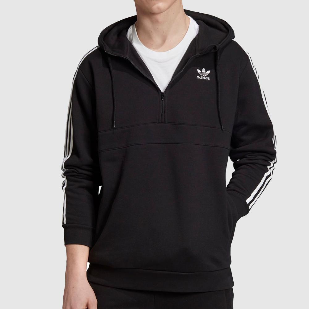 Adidas 3-Stripes HZ hoodie black - Shop-Tetuan