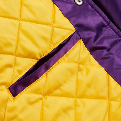 Mitchell & Ness NBA Heavyweight Satin jacket LA Lakers purple - Shop-Tetuan