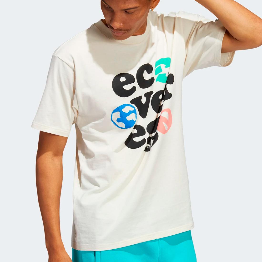 Adidas Eco Over Ego tee nondye/multco