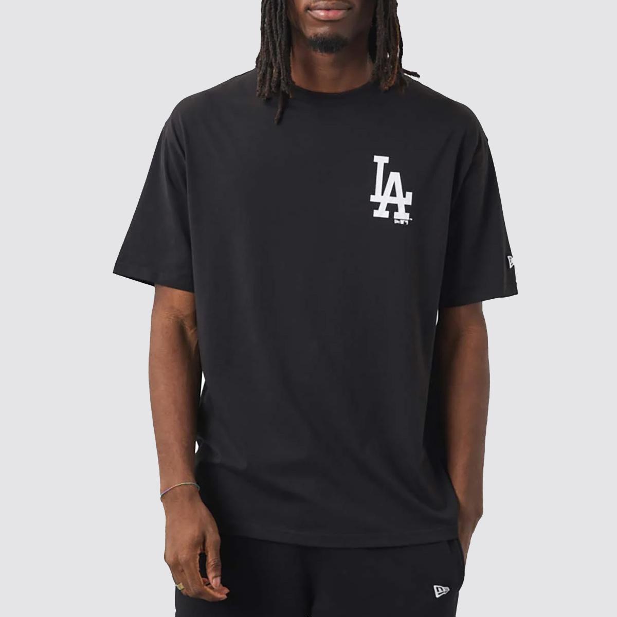 New Era MLB City Oversize Tee LA Dodgers blk/wht