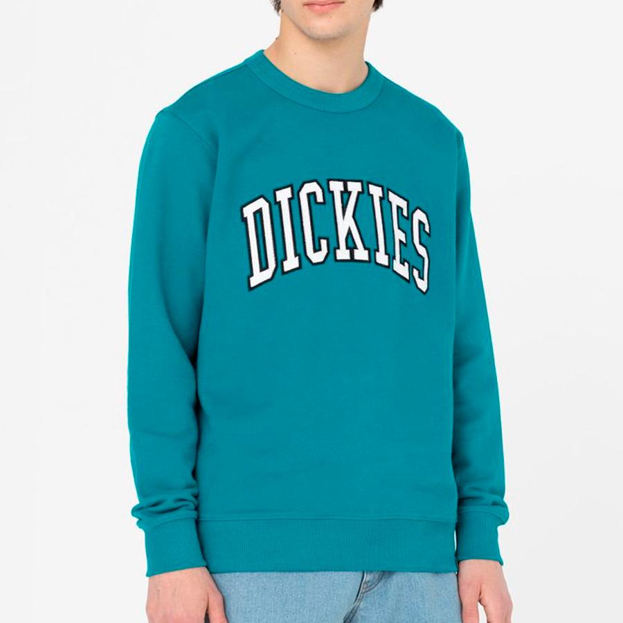 Dickies Aitkin sweatshirt deep lake - Shop-Tetuan