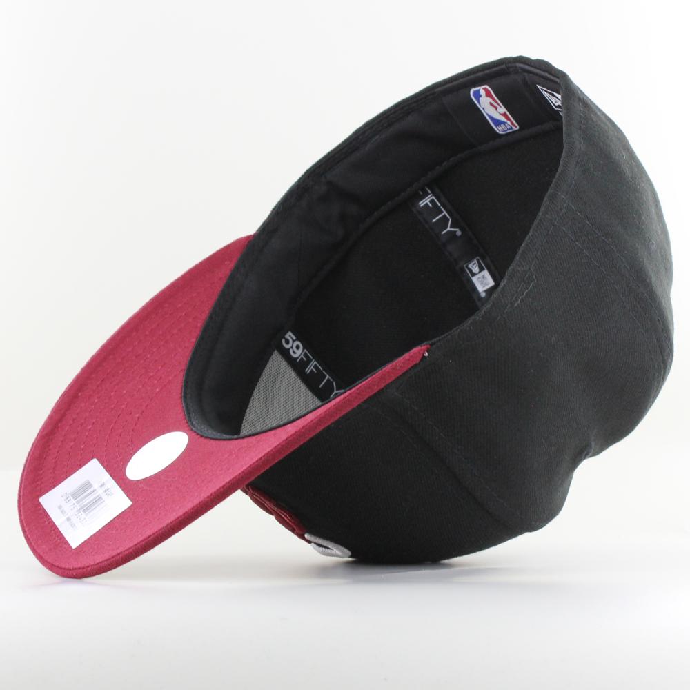 New Era NBA Basic cap M Heat black - Shop-Tetuan