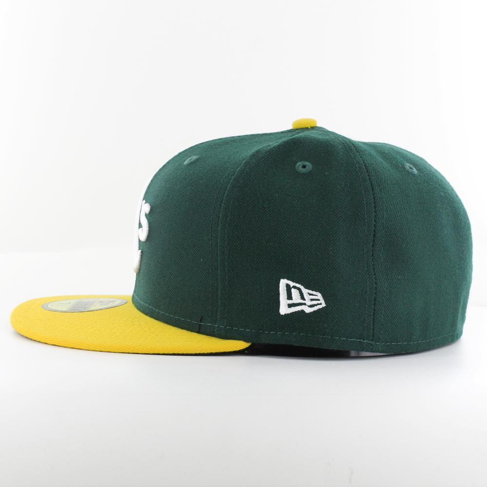 New Era MLB 59Fifty O Athletics green/yellow - Shop-Tetuan