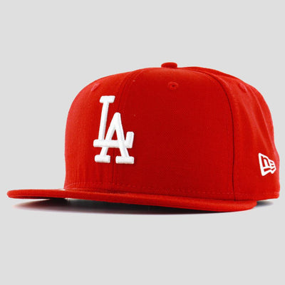 New Era Essential 59Fifty LA Dodgers red/white - Shop-Tetuan