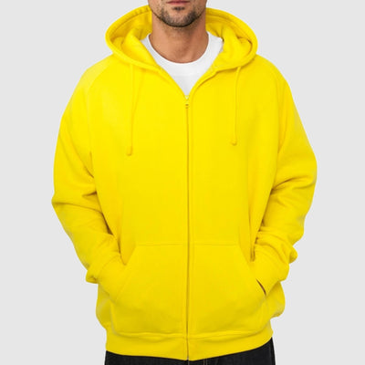 Urban Classics zip hoody yellow - Shop-Tetuan