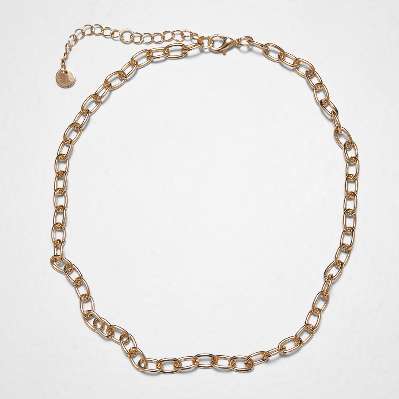 Urban Classics Saturn Basic Necklace gold