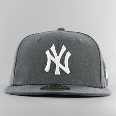 New Era Essential 59Fifty NY Yankees dark grey/white - Shop-Tetuan