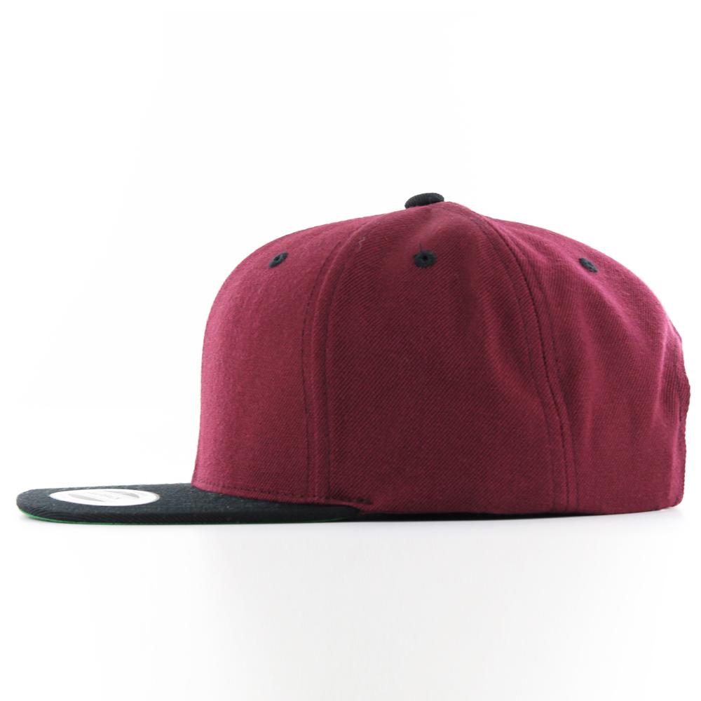 The Classics Yupoong snapback maroon/blk - Shop-Tetuan