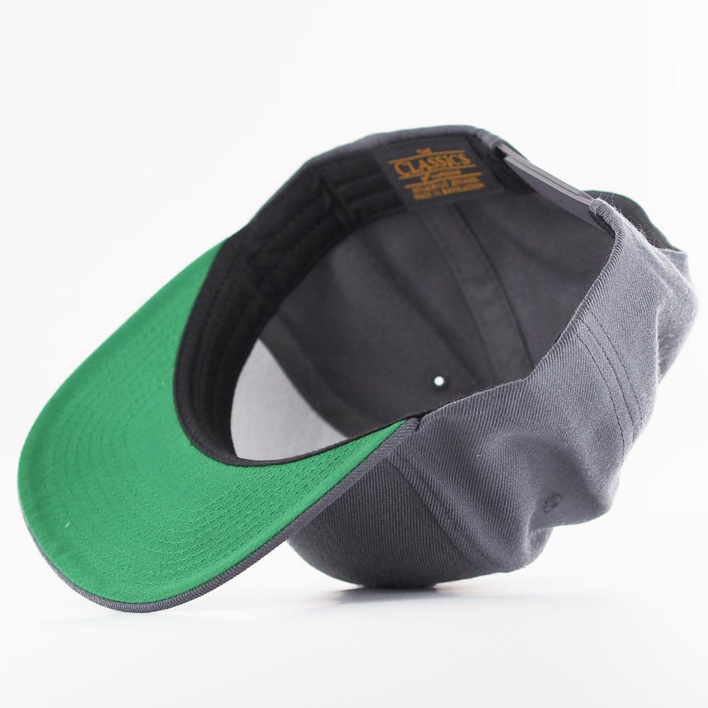 The Classics Yupoong snapback darkgrey - Shop-Tetuan