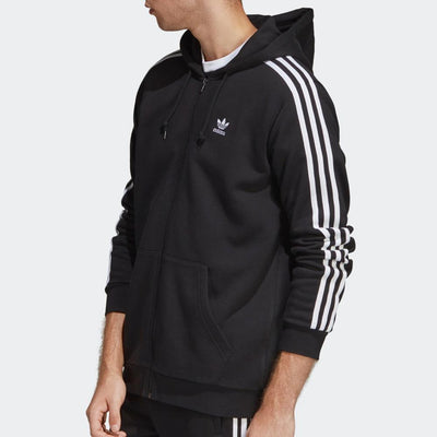 Adidas 3-Stripes FZ track top black - Shop-Tetuan
