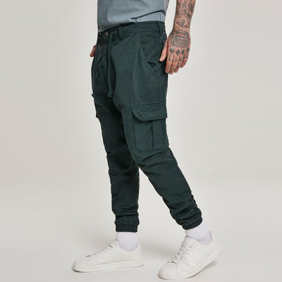 Urban Classics Cargo Jogging pants bottlegreen - Shop-Tetuan