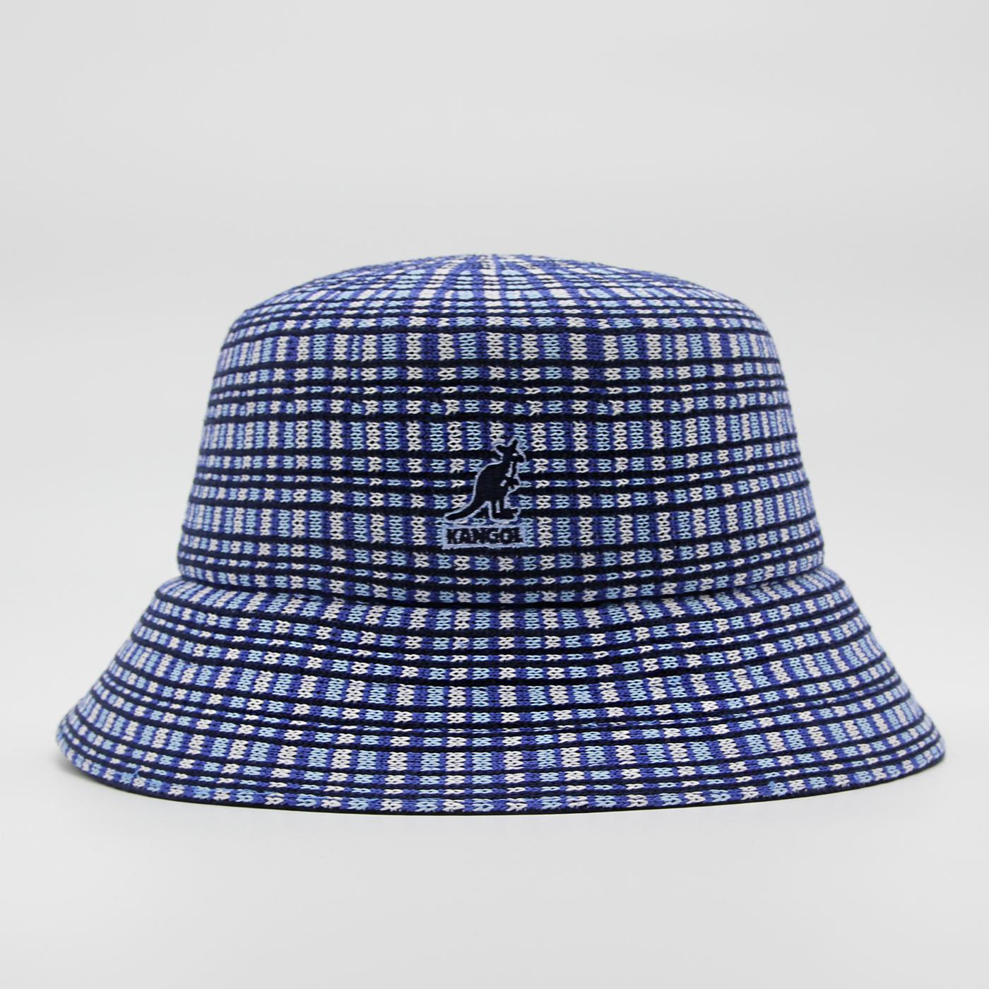 Kangol Prep Plaid Bucket blue-plaid - Shop-Tetuan