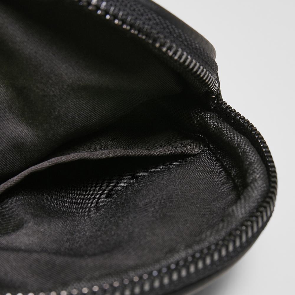 Urban Classics Imitation Leather Neckpouch black - Shop-Tetuan