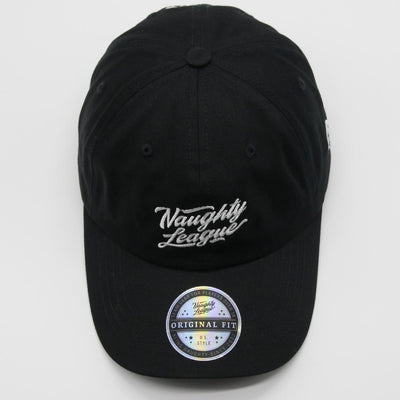 Naughty League Branded Dad Cap black - Shop-Tetuan