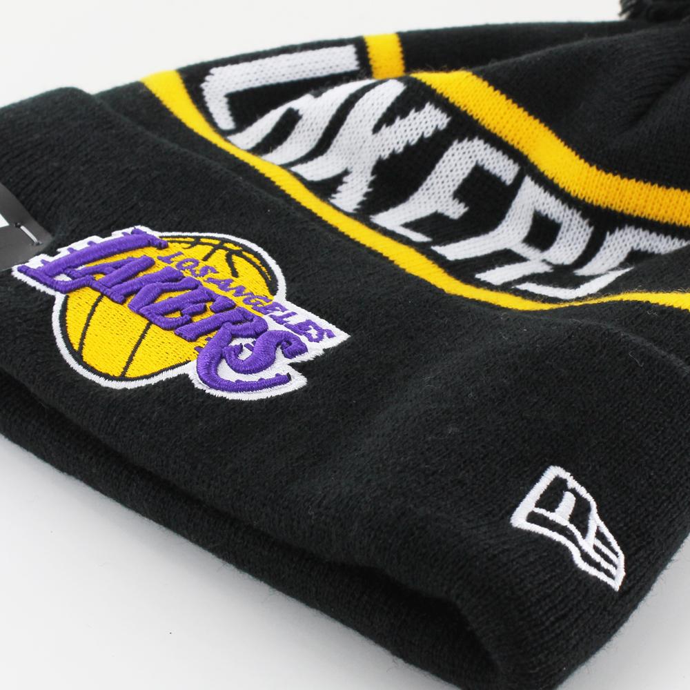 New Era OTC Bobble Knit LA Lakers blk - Shop-Tetuan