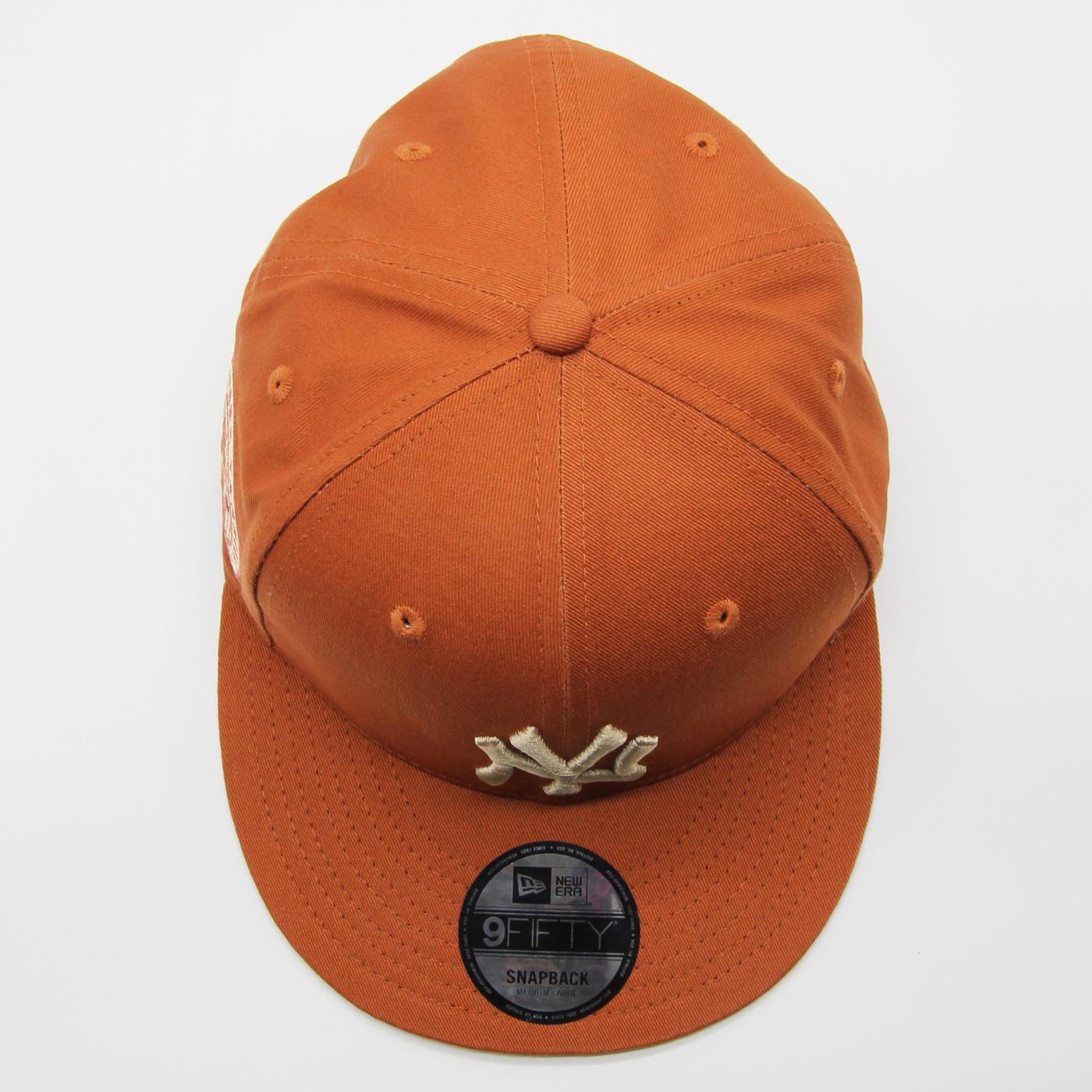 New Era Side Patch 9Fifty NY Yankees brown