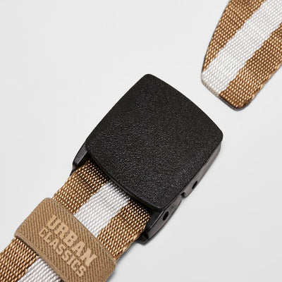 Urban Classics Centre Stripe belt beige - Shop-Tetuan