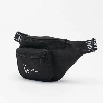 Karl Kani Signature Tape waist bag black - Shop-Tetuan