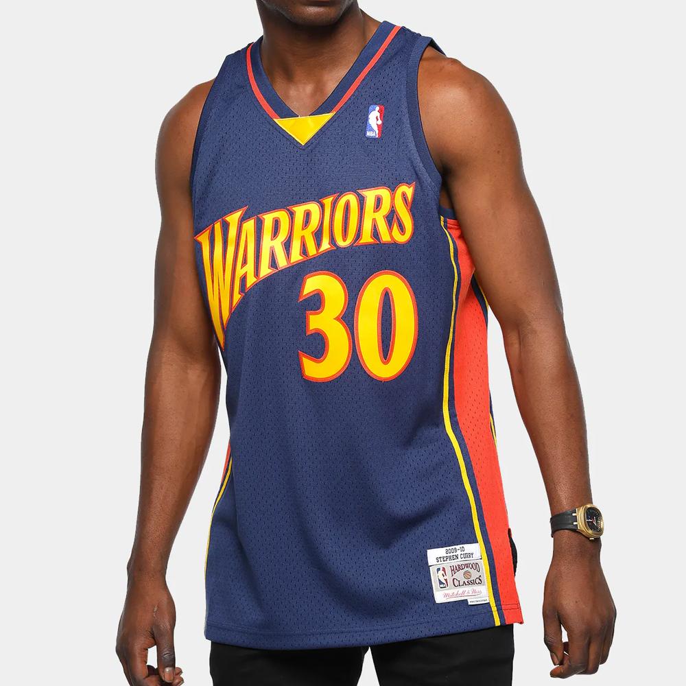 Mitchell & Ness Swingman jersey GS Warriors navy - Shop-Tetuan