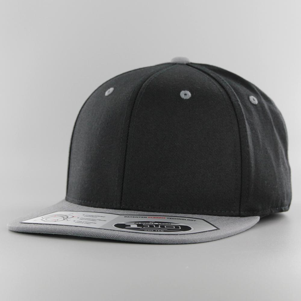 The 110 Fitted snapback blk/gry - Shop-Tetuan