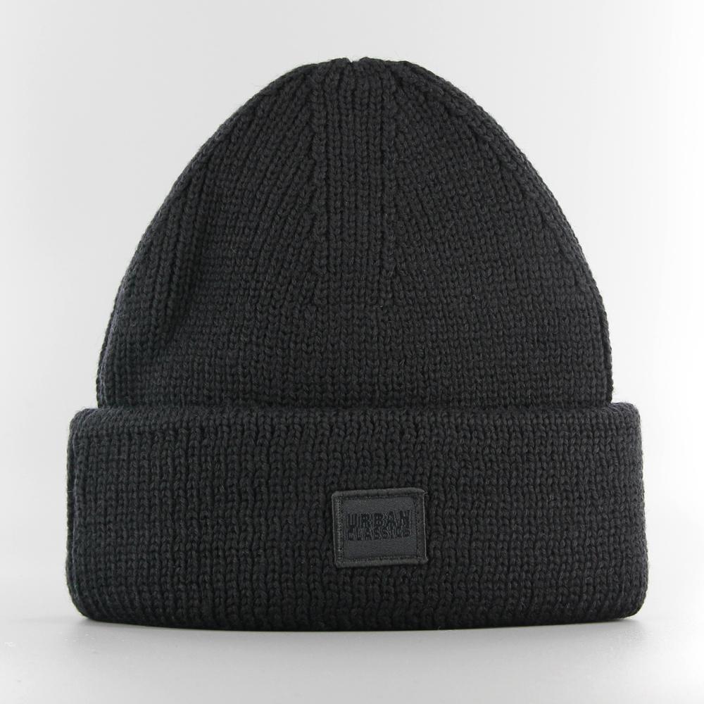 Urban Classics Knitted Wool Beanie black