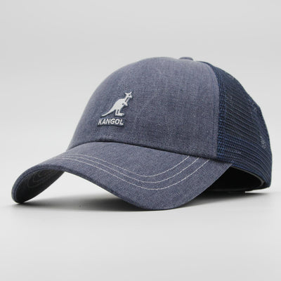 Kangol Distressed Cotton Mesh BB navy