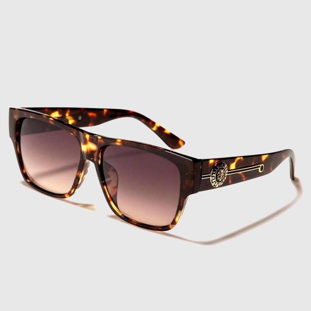 Kleo Classic Rectangle Sunglasses animal - Shop-Tetuan