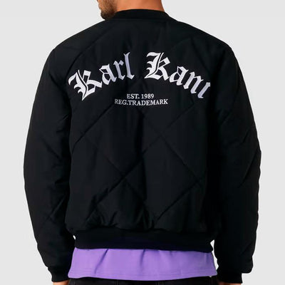 Karl Kani OG Old English Quilted Bomber - Shop-Tetuan