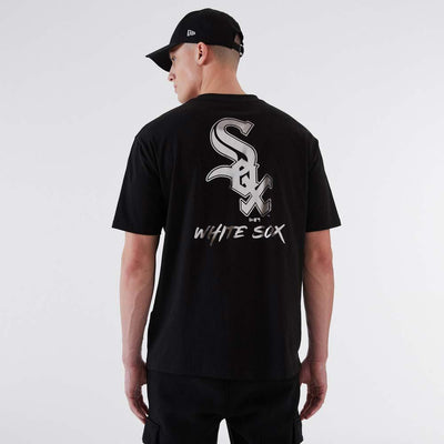 New Era MLB Metallic tee C White Sox black/mts - Shop-Tetuan