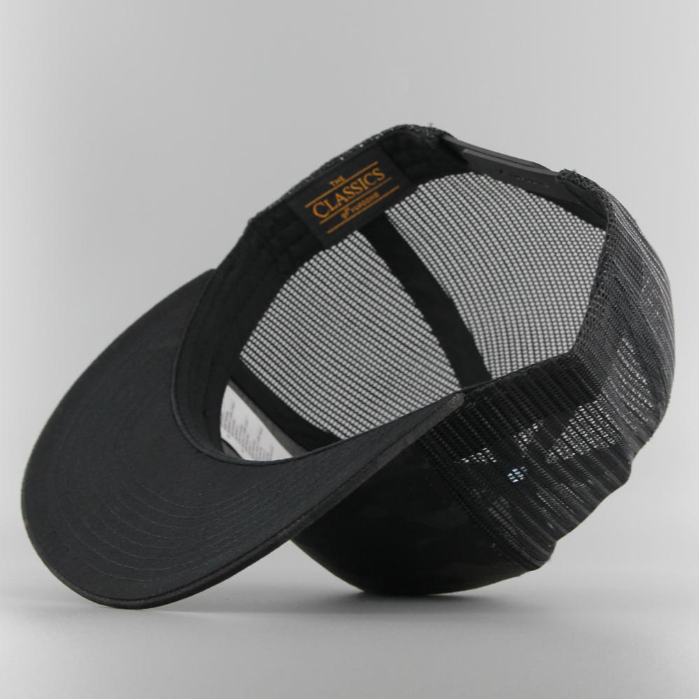 The Classics Yupoong Multicam Trucker Cap black