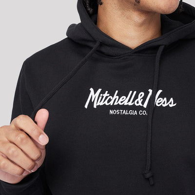 Mitchell & Ness Pinscript hoody black - Shop-Tetuan