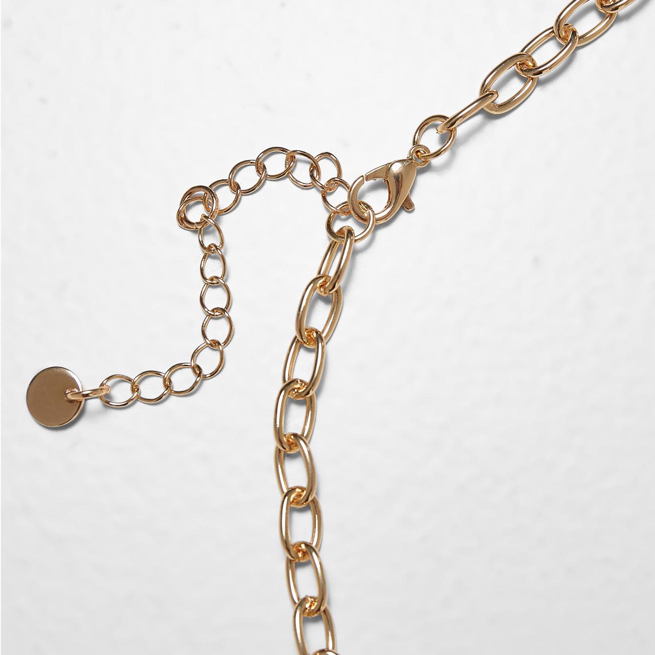 Urban Classics Saturn Basic Necklace gold