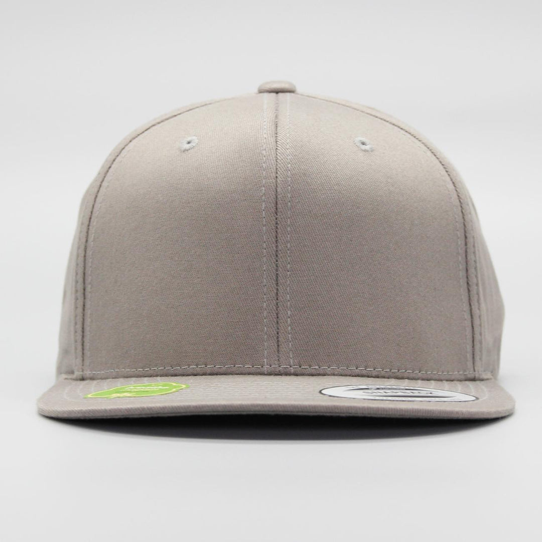 The Classics Yupoong Organic snapback pale grey - Shop-Tetuan