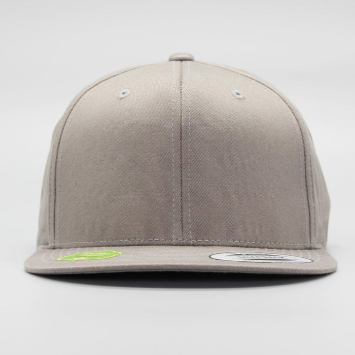 The Classics Yupoong Organic snapback pale grey - Shop-Tetuan