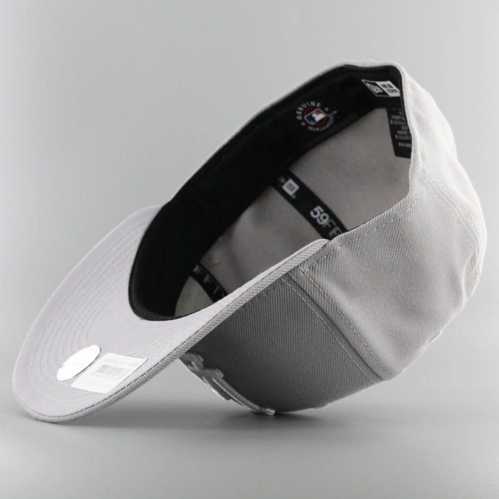 New Era Essential 59Fifty LA Dodgers gray/white - Shop-Tetuan