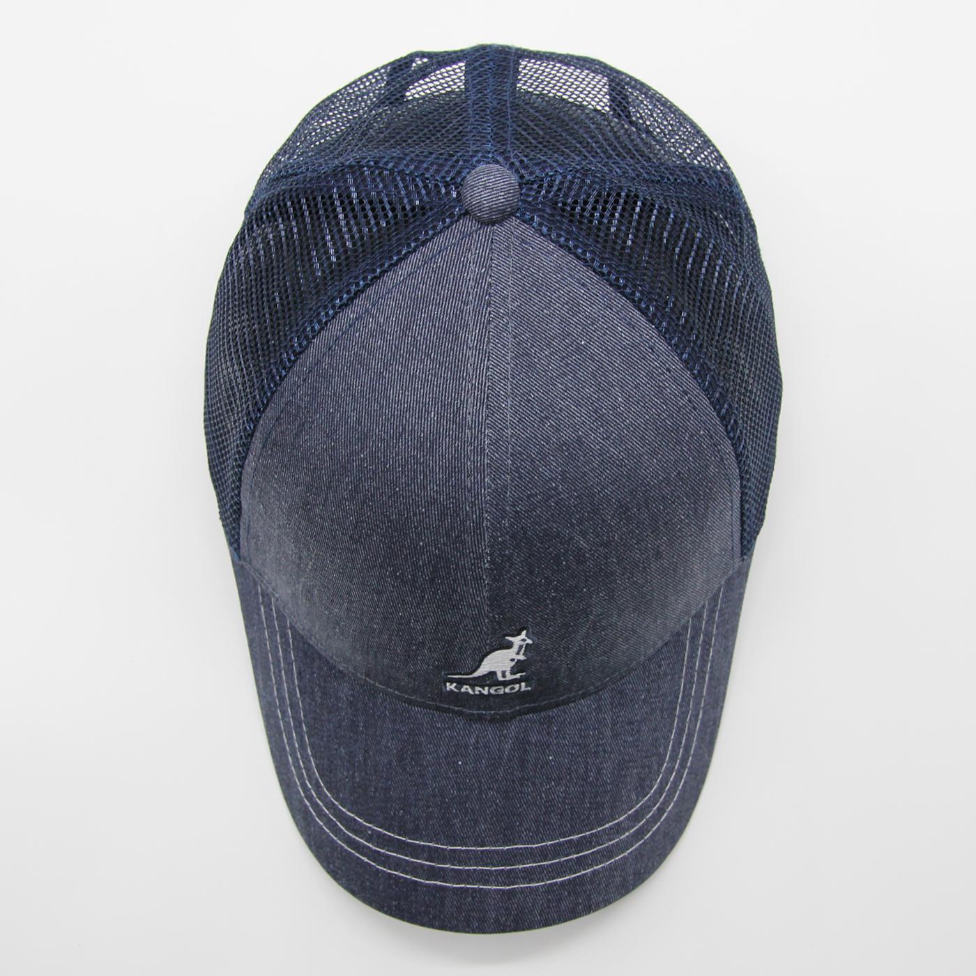 Kangol Distressed Cotton Mesh BB navy