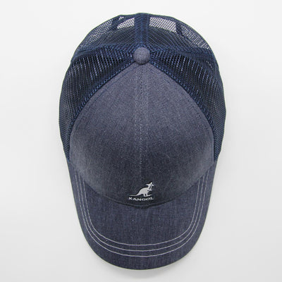 Kangol Distressed Cotton Mesh BB navy