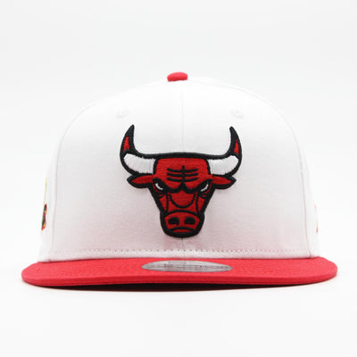 New Era Crown Patches white 9Fifty C Bulls white/red