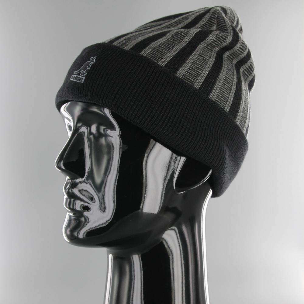Kangol Rib Stripe Rev beanie black - Shop-Tetuan