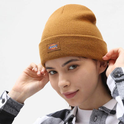 Dickies Gibsland beanie brown duck - Shop-Tetuan