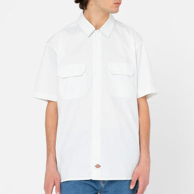 Dickies Work Shirt SS Rec white - Shop-Tetuan