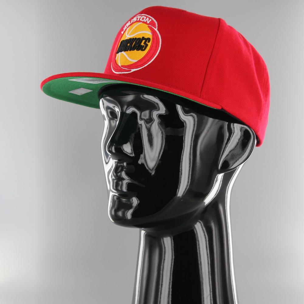 Mitchell & Ness Team Ground HWC snapback H Rockets red - Shop-Tetuan